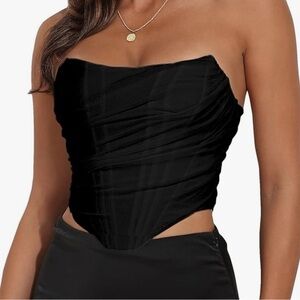 Black Corset. Brand New. Size L.